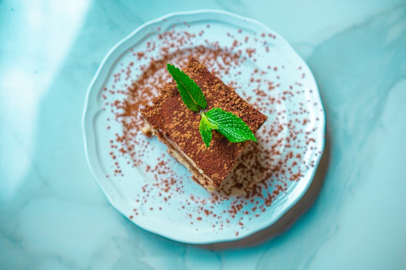 Classic tiramisu with mascarpone and espresso